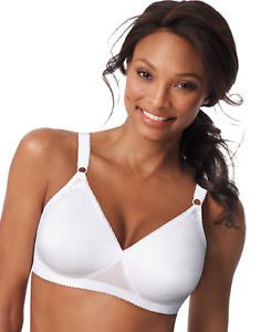 Playtex Cross Your Heart Lightly Lined Wirefree Bra Women's Lifts Supports Women