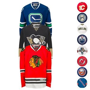 NHL Official Authentic Reebok Premier Team Hockey Jersey Collection Men's