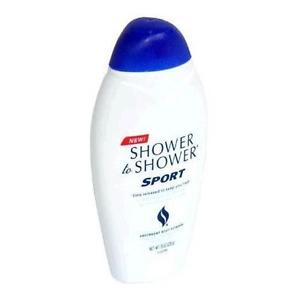 6 Pack - Shower To Shower Absorbent Body Powder Sport 8 Oz Each