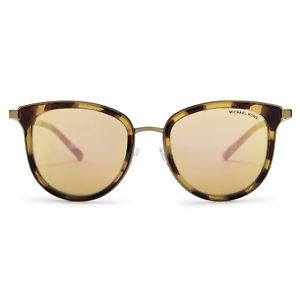 Michael Kors Women's Adrianna I MK1010 Tortoise/Gold/Liquid Rose Gold Sunglasses