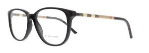 Burberry BE2112 3001 Polished Black / Demonstration Lens 50mm Eyeglasses