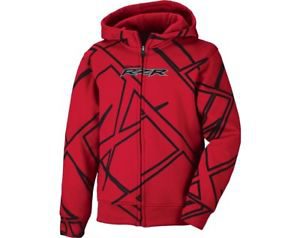 Polaris Youth Red Drift Full Zip Hoodie Hoody Sweatshirt Sweater OEM