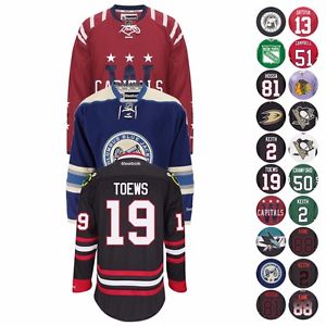 NHL Official Premier Player Team Jersey Collection by REEBOK - Men's