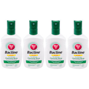 4 Pack Bactine Pain Relieving Cleansing Spray Infection Protection 5 oz