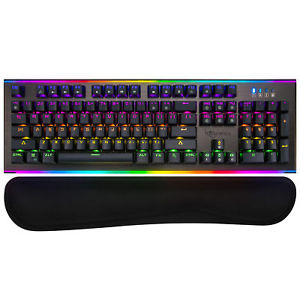 Rosewill RGB Mechanical Gaming Keyboard with Kailh Blue Switches NEON K75