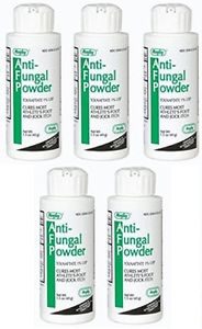 5 Pack Tolnaftate 1% Antifungal Powder - Compared to Tinactin 1.5 oz Each