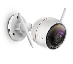 EZVIZ ezGuard 1080p HDR WiFi Remote Activated Strobe Siren Alarm Security Camera