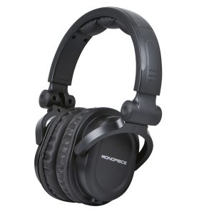 Monoprice 8323 Premium Hi-Fi DJ Style Over-the-Ear Pro Headphone