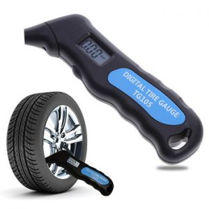 WHDZ TG105 Digital Car Tire Tyre Air Pressure Gauge Meter Manometer Barometers Tester