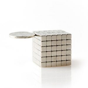 125Pcs 5x5x5 Neodymium Magnet Buck Cube 5mm N35 Super Strong Powerful DIY Puzzle Magnetic Magnets Permanent NdFeB Square