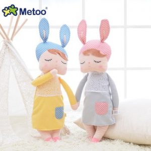 Metoo Doll Stuffed Toys Plush Animals Soft Kids Baby Toys for Girls Children Boys Birthday Gift Kawaii Cartoon Hot Angela Rabbit