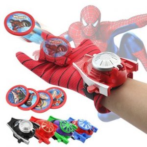 Hot Marvel Avengers Super Heroes Glove Laucher Props Spiderman Batman Hulk Iron man Cosplay Cool Gift Glove Launcher For Kid