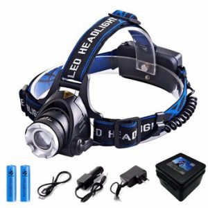 Super bright Led Headlamp T6/L2 Led lamp bead Zoomable Headlight Waterproof Head Torch Head lamp Fishing Hunting Light