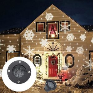 Litwod Z27 Outdoor Snowflake LED Stage Snow Lights Waterproof Light Christmas Holiday White & RGB Color Lighting party 220V 110V