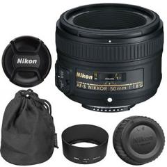 NEW Nikon 50mm f/1.8G AF-S NIKKOR Lens for Nikon DSLR Cameras