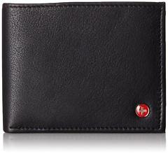 Alpine Swiss RFID Blocking Mens Bifold Wallet Keep Identity & Credit Cards Safe