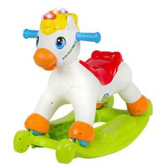 Musical Educational Rocking Horse Ride On Rollers Learn ABC's