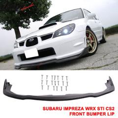 Fits 06-07 Subaru Impreza WRX Sti CS2 Front Bumper Lip Splitter - PP