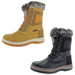 Revelstoke Men's Drydock Duck Toe Faux Fur Winter Snow Boots