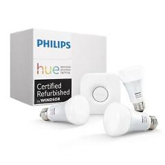 Philips Hue Gen 3 60W A19 White & Color Ambiance Smart 3 Bulb Kit - 464479