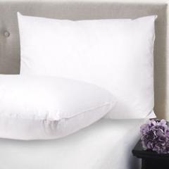 Feather & Down Blend Bed Pillows 100% Cotton Cover 2 Pack Queen King Standard