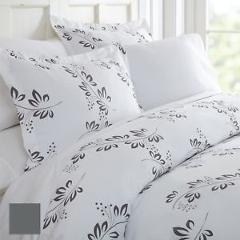 Home Collection Premium Ultra Soft 3 Piece Simple Vine Print Duvet Cover Set