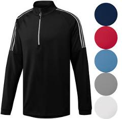 Adidas Golf Classic 3 Stripes 1/4 Zip Pullover Men's 2018 New - Choose Color!