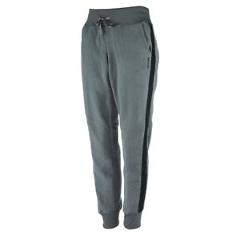 Reebok Women's Polar Fleece Striped Jogger Pants