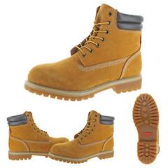 Levi's Harrison R Men's Nubuck Water Resistant Lace Up High Top Fashion Boots