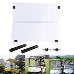 Folding Clear Acrylic Windshield Fit Club Car Precedent Golf Cart Part 2004 - Up