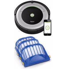 iRobot Roomba 690 Wi-Fi Connected Robotic Vacuum w/ AeroVac Filter (3-Pack)