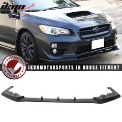 Fits 15-19 Subaru Impreza WRX STI MP Style Front Bumper Lip Spoiler - ABS