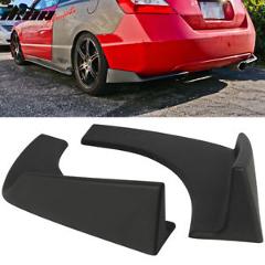 Universal Fit Front Rear Bumper Lip Splitters Winglets Canards 30x4 Inch 2PC PP