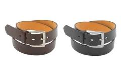 [BOGO] Barbados Men's Genuine Bonded Leather Dress Belts