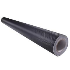 5ft x 100ft 3D Carbon Fiber Vinyl Wrap Rolls Vehicle Motorcycle Sticker Black