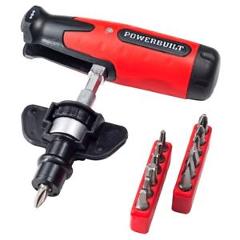 Powerbuilt 12-in-1 T-Handle Ratcheting Bit Screwdriver - 941160