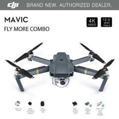 DJI Mavic Pro Fly More Combo - 4K Stabilized Cameral