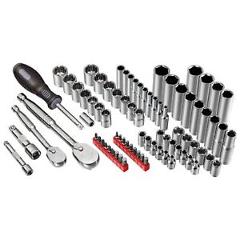 Powerbuilt 80 Piece Auto Mechanic's Service Tool Set - 642452