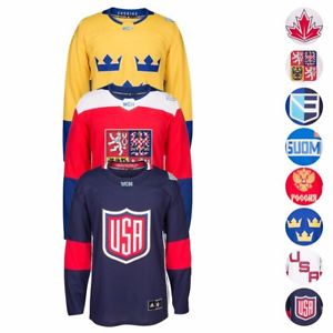 2016 NHL Adidas "World Cup Of Hockey" Premier Team Jersey Collection Men's