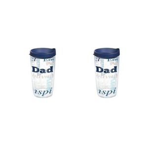 Tervis Tumbler Definition of Dad Wrap 24oz with Travel Lid (2 Pack)