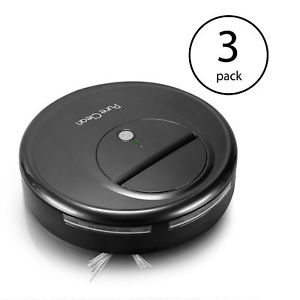 Pyle Pure Clean Automatic Self Navigated Smart Robot Vacuum Cleaner (3 Pack)