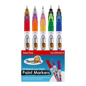 Thornton's Art Supply Oil-Based Paint Markers Extra Fine