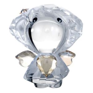 Swarovski Clear and Golden Crystal Angel Figurine 5135868