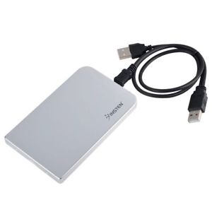 2.5" Inch Silver Sata USB 2.0 Hard Drive HDD Enclosure External Laptop Disk Case