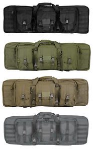 Lancer Tactical CA 36" MOLLE Double Carbine Rifle Case Backpack