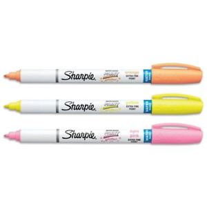 9 Pack Sharpie Glitter Markers Water Based For Paint Craft With Extra Fine Point