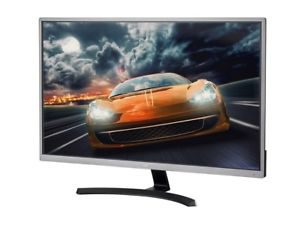 32in 4K HDR IPS AMD FreeSync Ultra Slim Desktop Monitor Gun Metal Slim Bezel