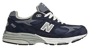 New Balance Men's Classic 993 Running Shoes Blue with White