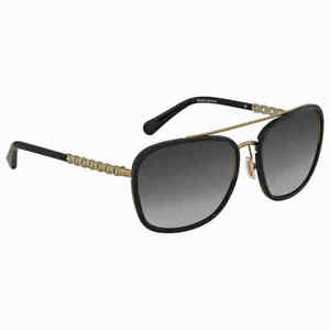 Coach Grey Gradiant Aviator Ladies Sunglasses HC7089 931811 58