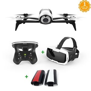 Parrot Bebop 2 FPV Drone Kit+ Extra Battery Double Flight Time Up To 50 Min